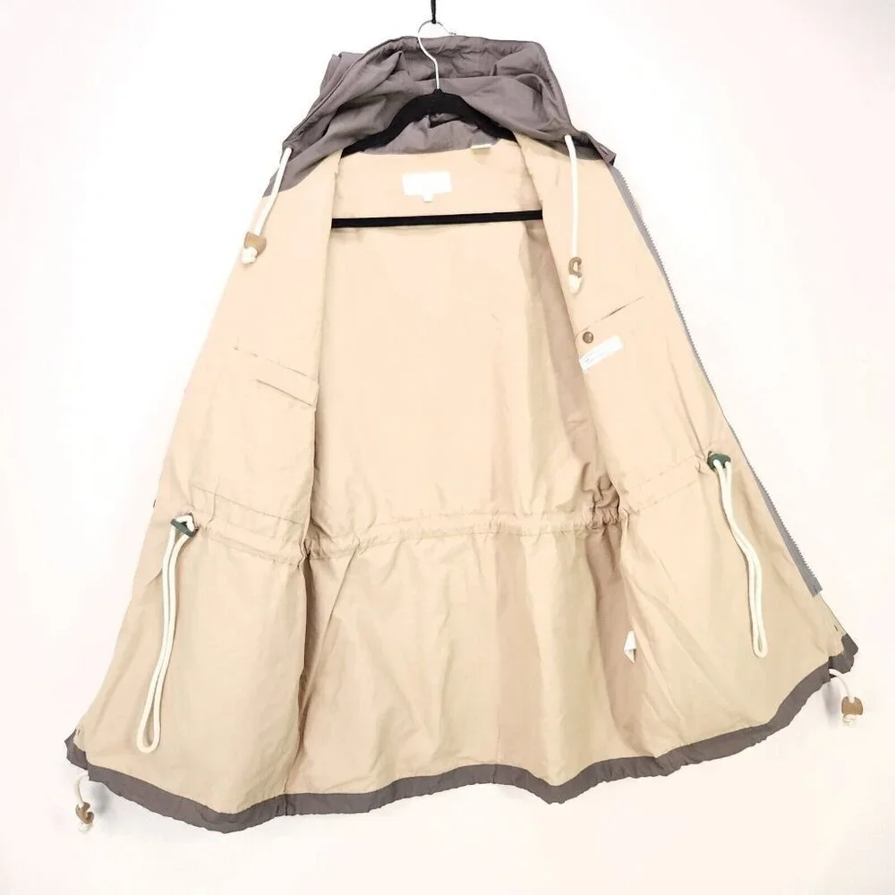 Jack Spade Bleecker Street Jacket Men's Large Gray Hoodie Pockets - Picture 3 of 14